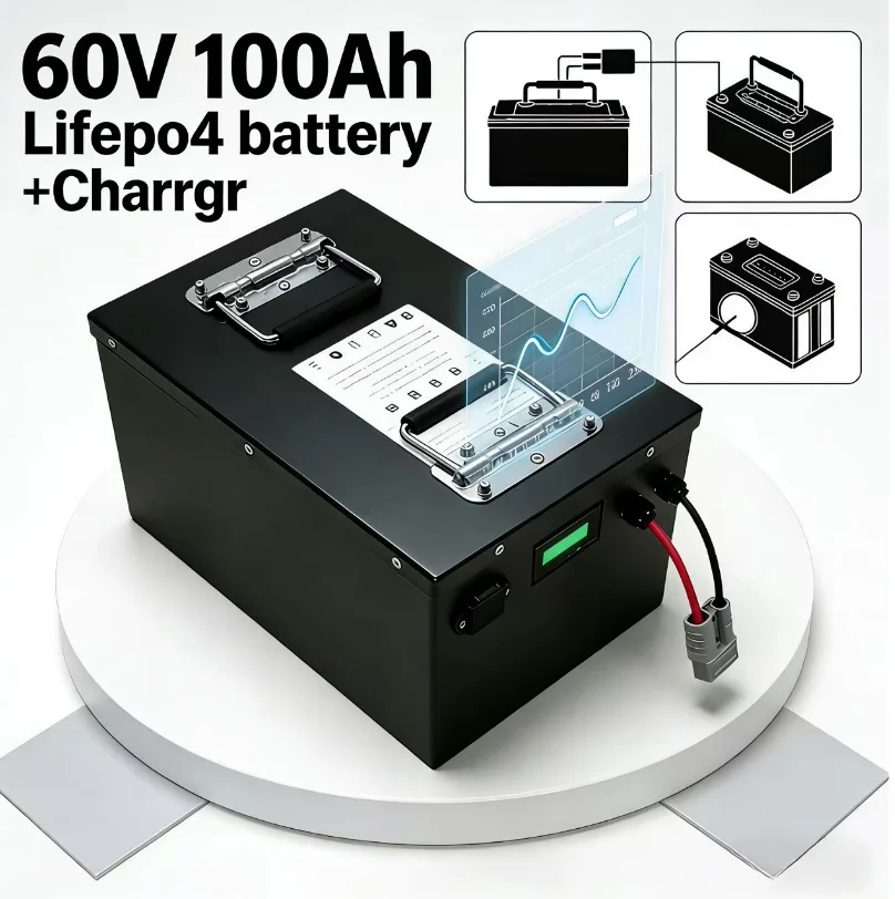 60V LiFePO4 Battery 100Ah/120A - 72V 40Ah Lifepo4 Battery Pack recension och pris