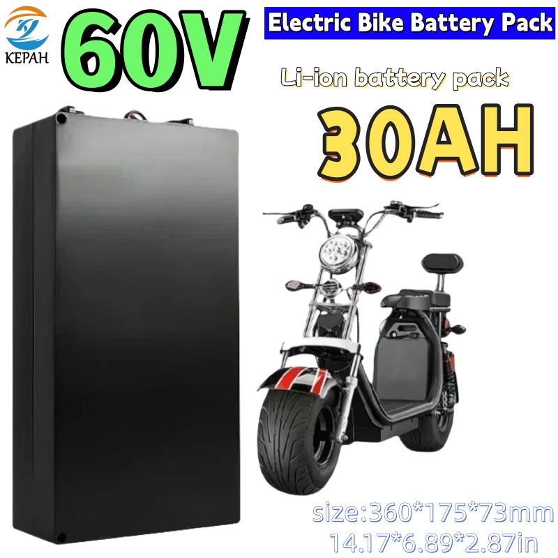 For Harley Battery 60V 20Ah/30 - 60V 50Ah Electric Scooter Battery recension och pris
