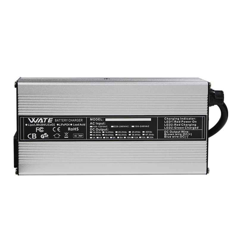 58.4V 12A LiFePO4 Battery Char - 84V 20A Smart Charger recension och pris