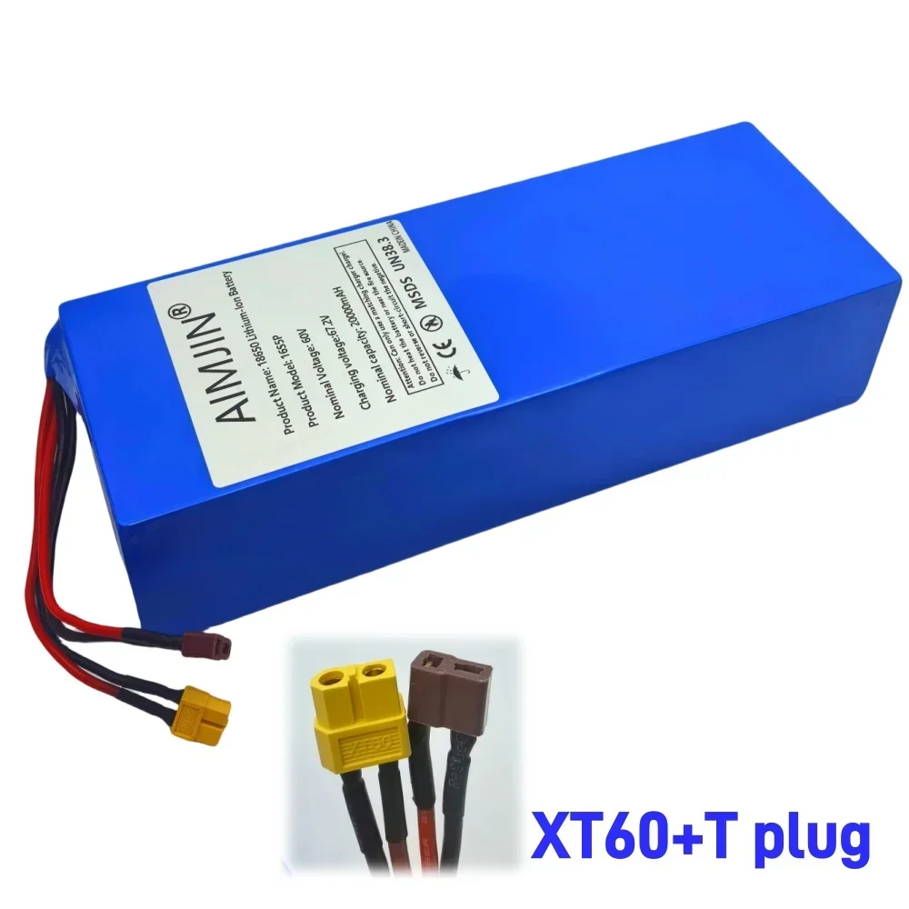 20000mAh 16S5P 60V Li-ion Batt - 72V 40Ah Lifepo4 Battery Pack recension och pris