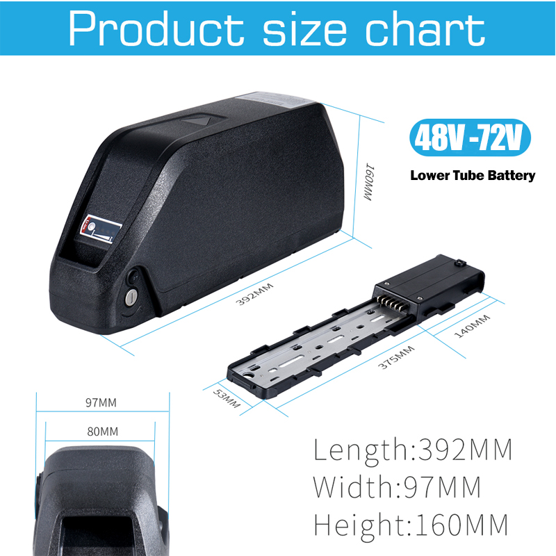 48V 30AH Electric Bike Battery - 60V 50Ah Electric Scooter Battery recension och pris